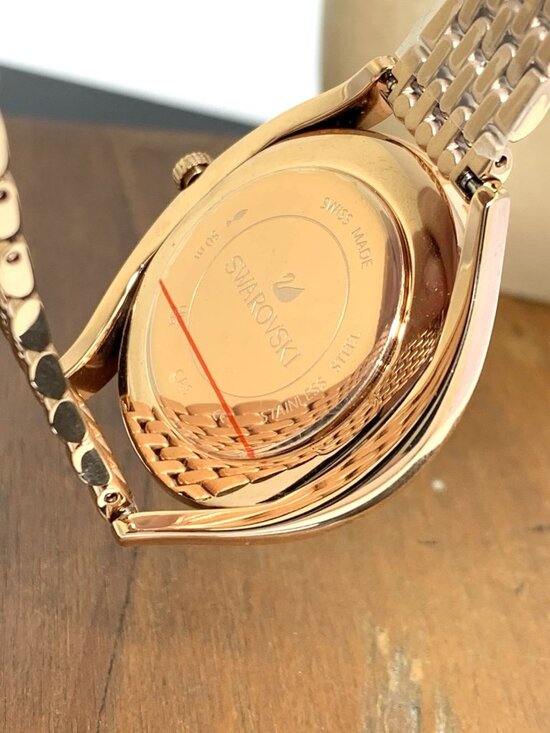 Swarovski Crystalline Aura Women\'s Watch Swiss Quartz Rose Gold Steel 36mm main image 12